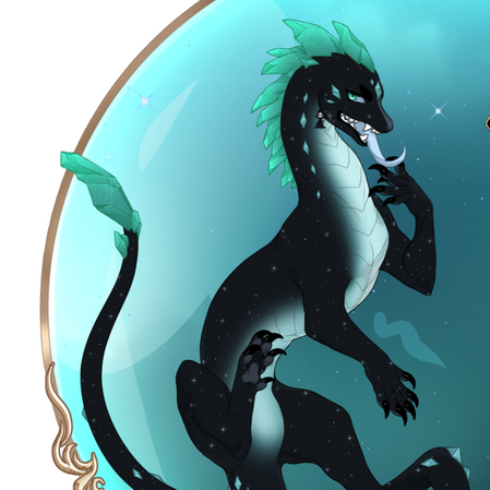 Crystal Night Dragon